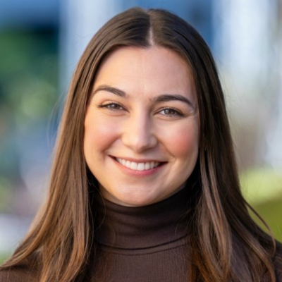 close up headshot of team member.